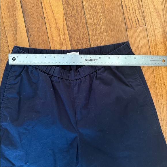 Eileen Fisher Cropped Navy Casual Pants. Size. Small - Picture 6 of 7